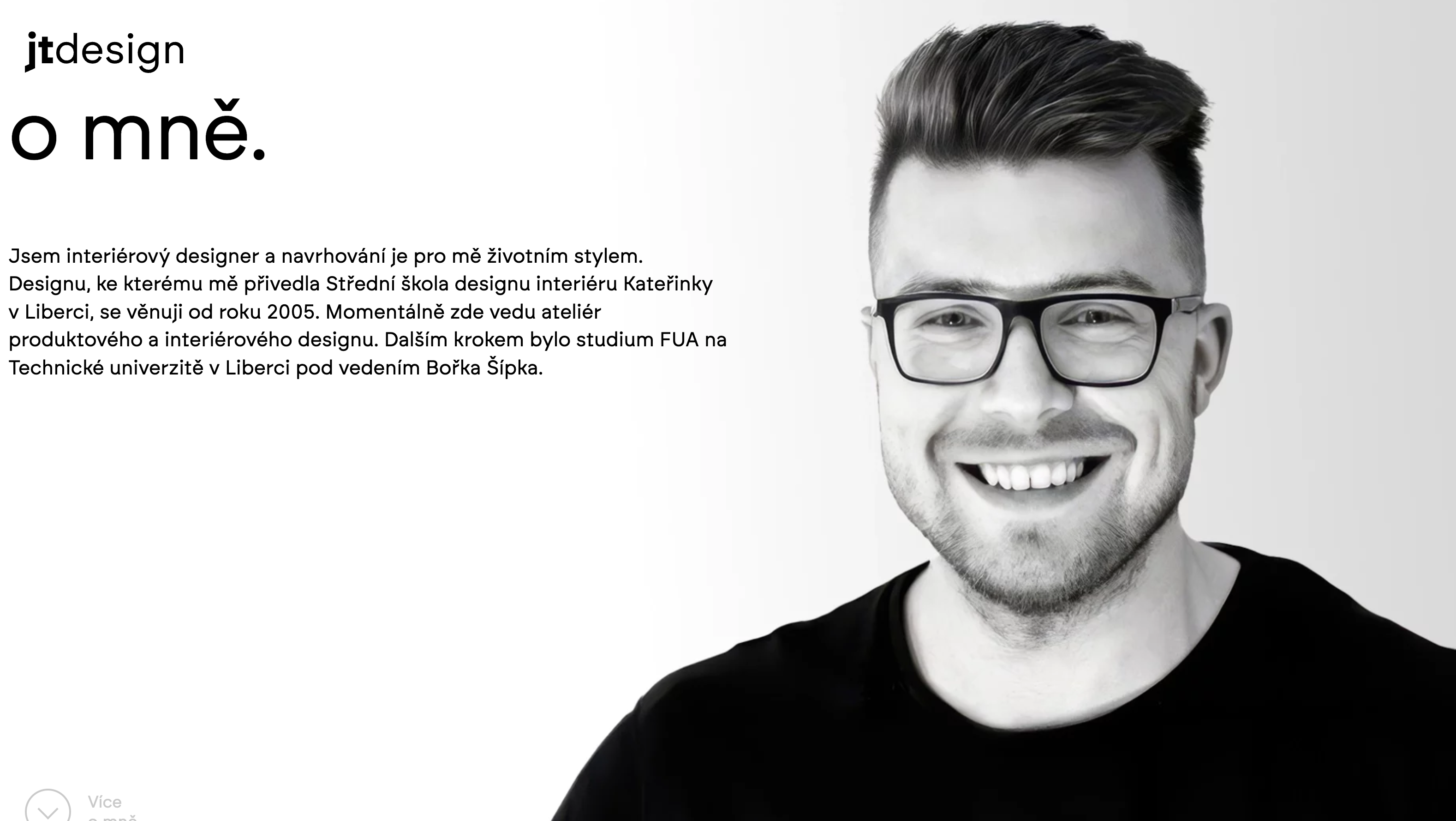 Josef Trakal – autor návrhu projektu Pod Ještědem